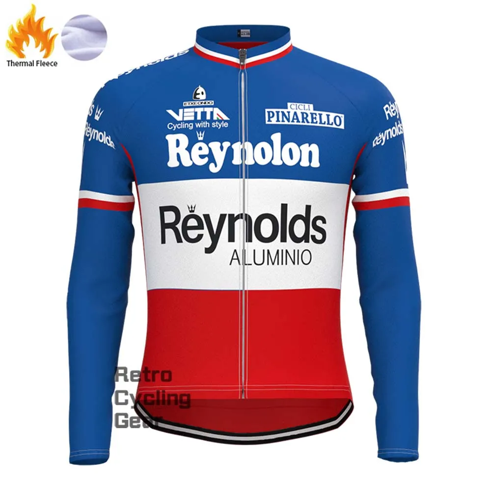 1990s Reynolds Fleece Retro Long Cycling Kits