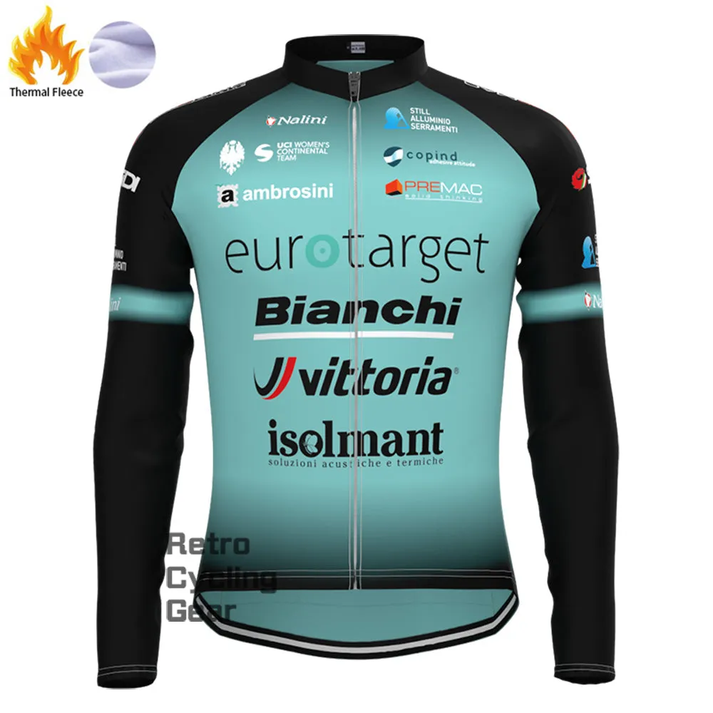 2020 Bianchi Fleece Long Cycling Kits