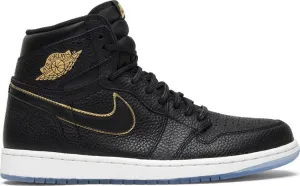 Air Jordan 1 Retro High OG City of Flight, black