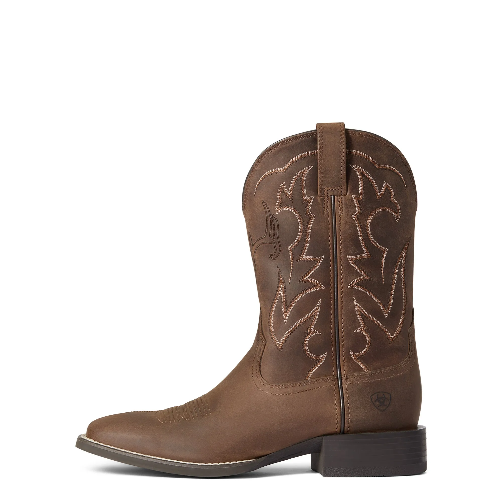 Ariat Men's Sport Outdoor Deer Skull Distressed Brown Boots 10038330