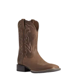 Ariat Men's Sport Outdoor Deer Skull Distressed Brown Boots 10038330