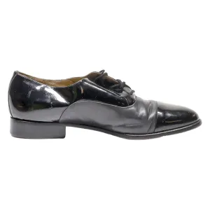 BALLY Oxford Shoes Black Leather Mens UK 8