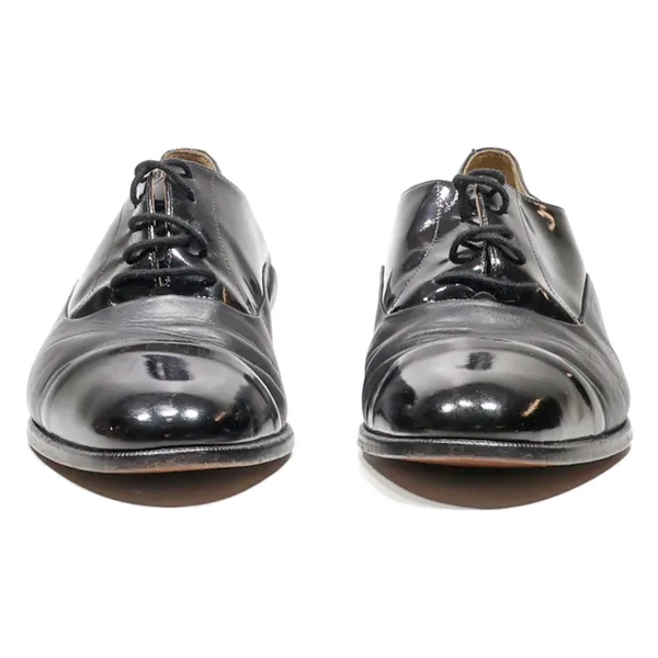 BALLY Oxford Shoes Black Leather Mens UK 8