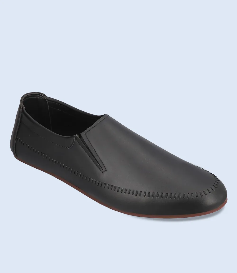 BM6693-BLACK-Men Slip On