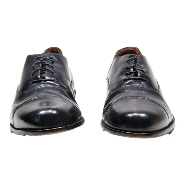 BOSTONIAN Oxford Shoes Black Leather Mens UK 9.5
