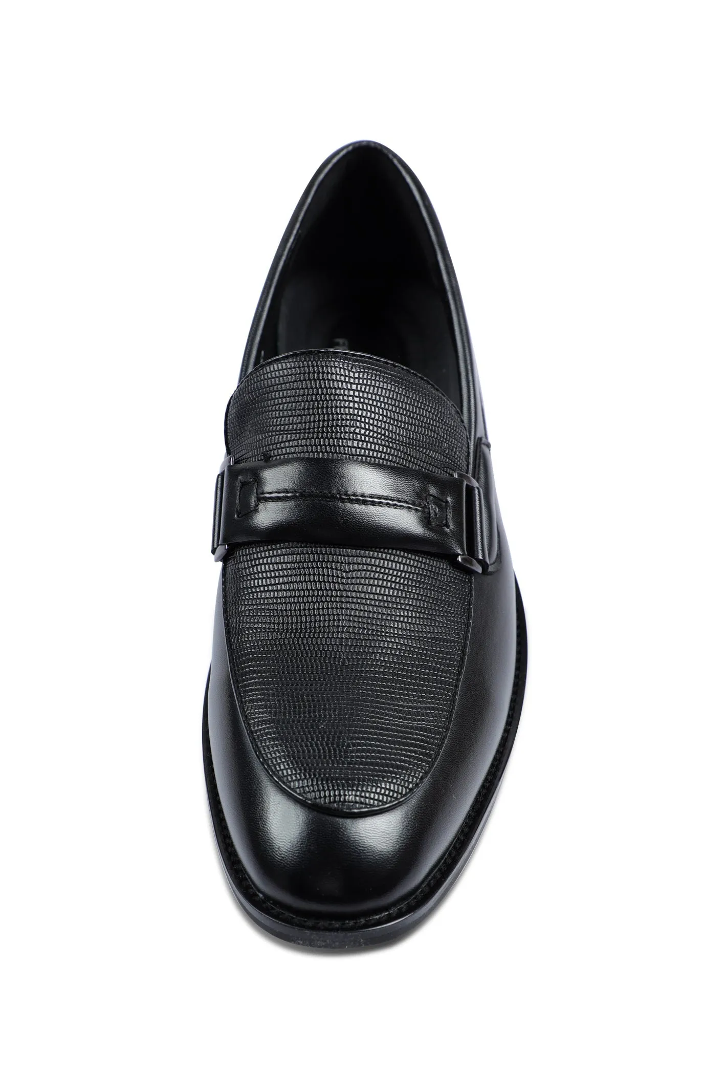 Formal Shoes For Men in Black SKU: SMF-0173-BLACK