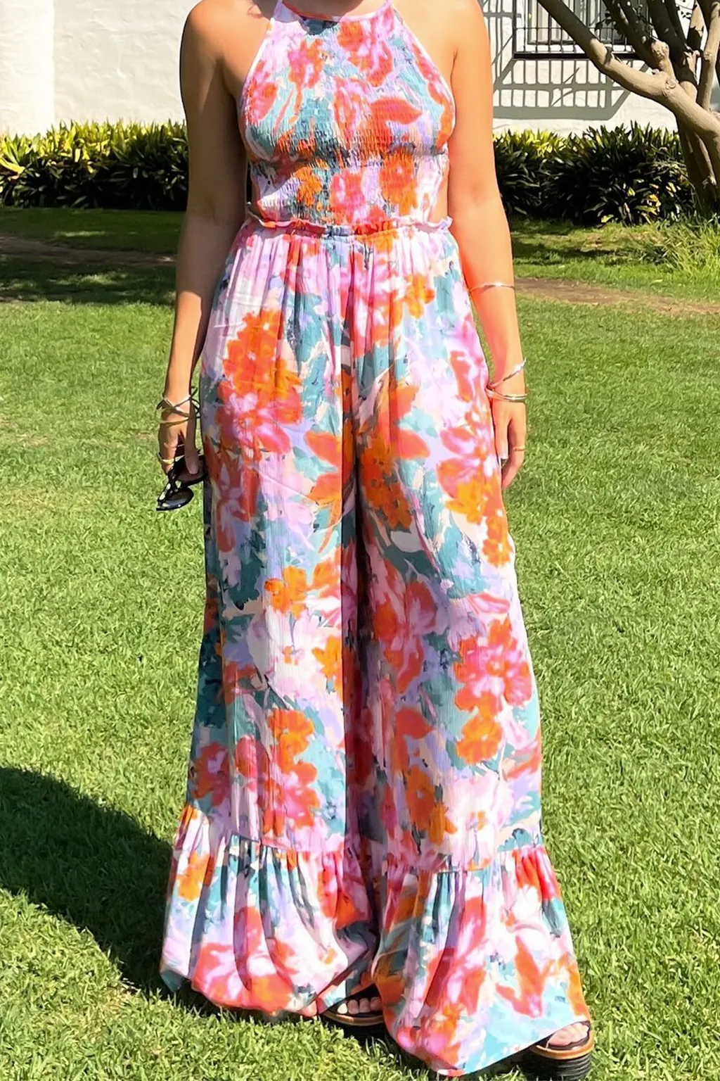 Ginny Multicolor Floral Jumpsuit