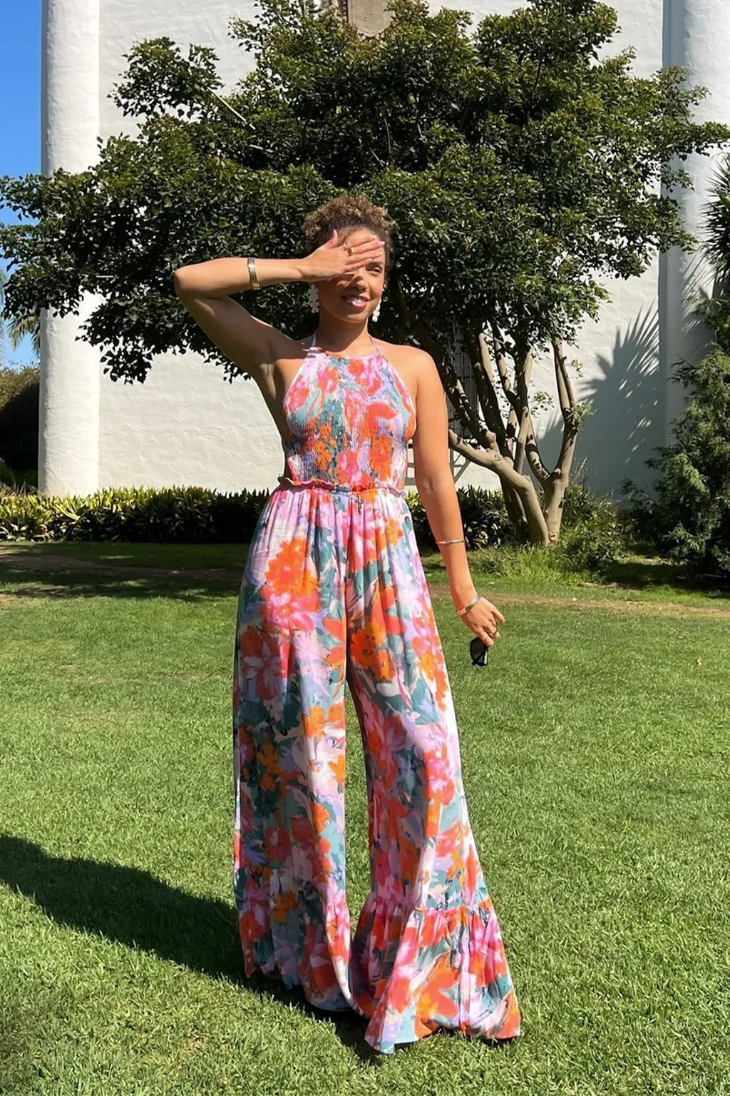 Ginny Multicolor Floral Jumpsuit