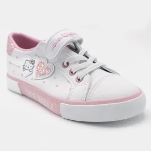 Girls Sneakers 5669-White Pink