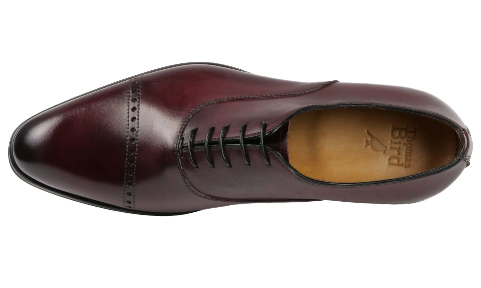 Harrow Cap Toe Oxford Oxblood