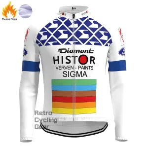 HISTOR Fleece Retro Long Sleeves Jerseys