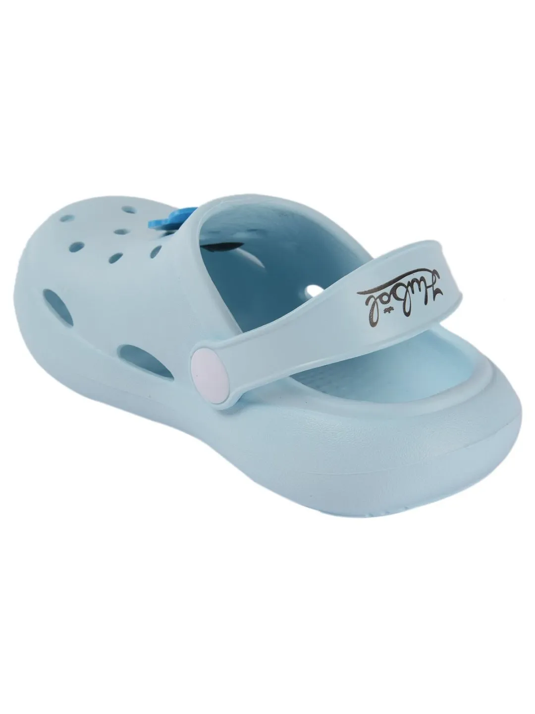 Hop to Fun: Kids' Breezy Bunny Blue Clogs for Endless Play!