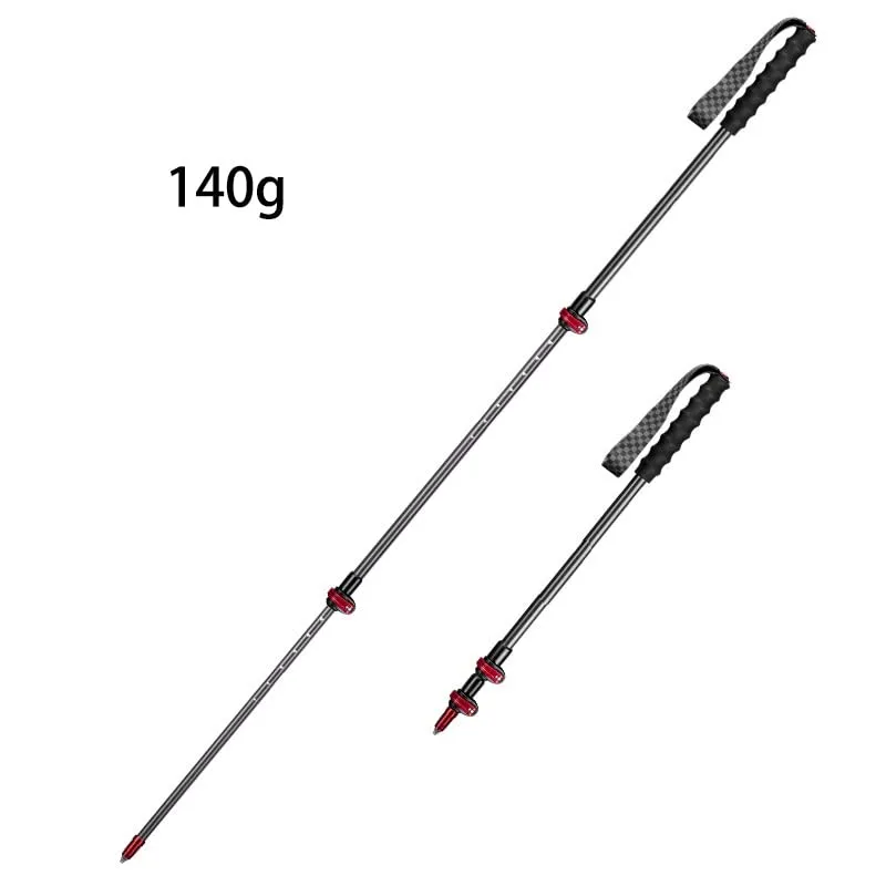 LUYILA Trekking Poles, Lightweight Telescopic Portable Carbon Fiber Hiking Stick