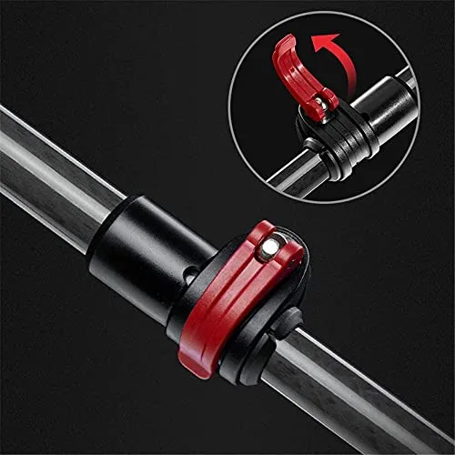LUYILA Trekking Poles, Lightweight Telescopic Portable Carbon Fiber Hiking Stick