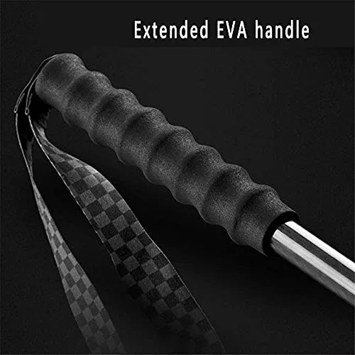 LUYILA Trekking Poles, Lightweight Telescopic Portable Carbon Fiber Hiking Stick