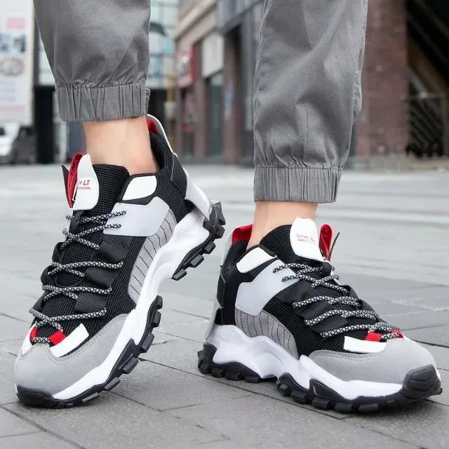 Men's  Chunky Drip  Sneakers