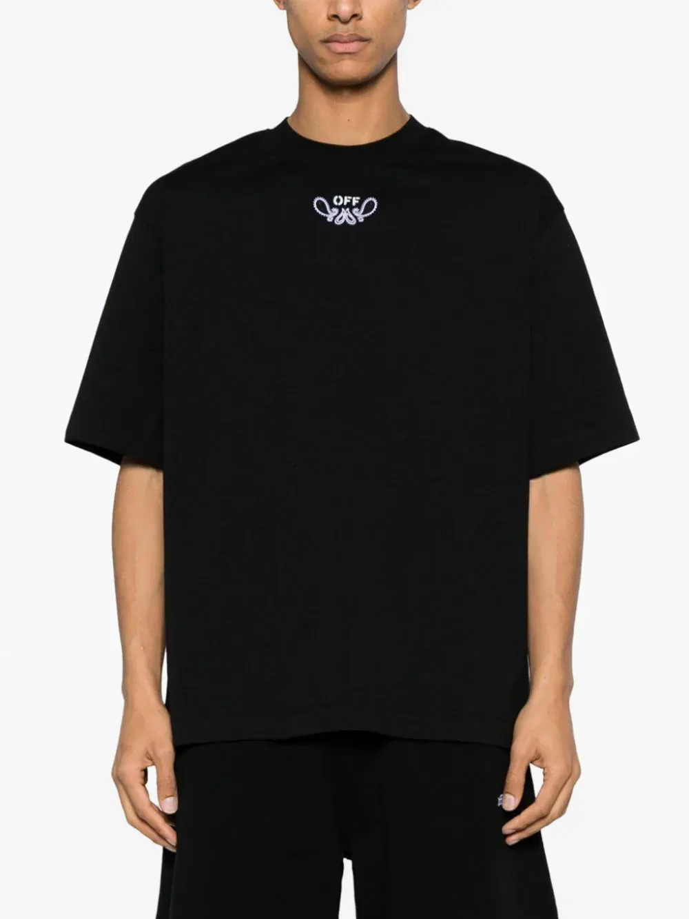 OFF-WHITE - Bandana Arrow Skate T-Shirt Black