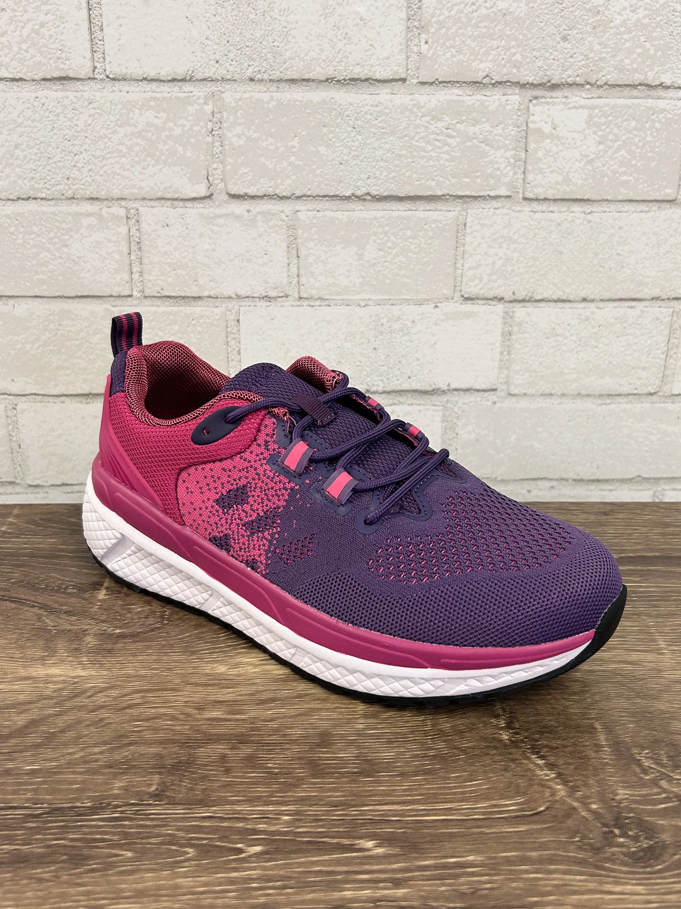 Propét Ultra | Dark Pink & Purple | WIDE