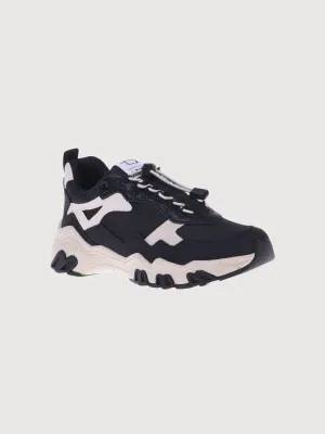 Sneakers in black eco-leather | ACBC X Baldinini