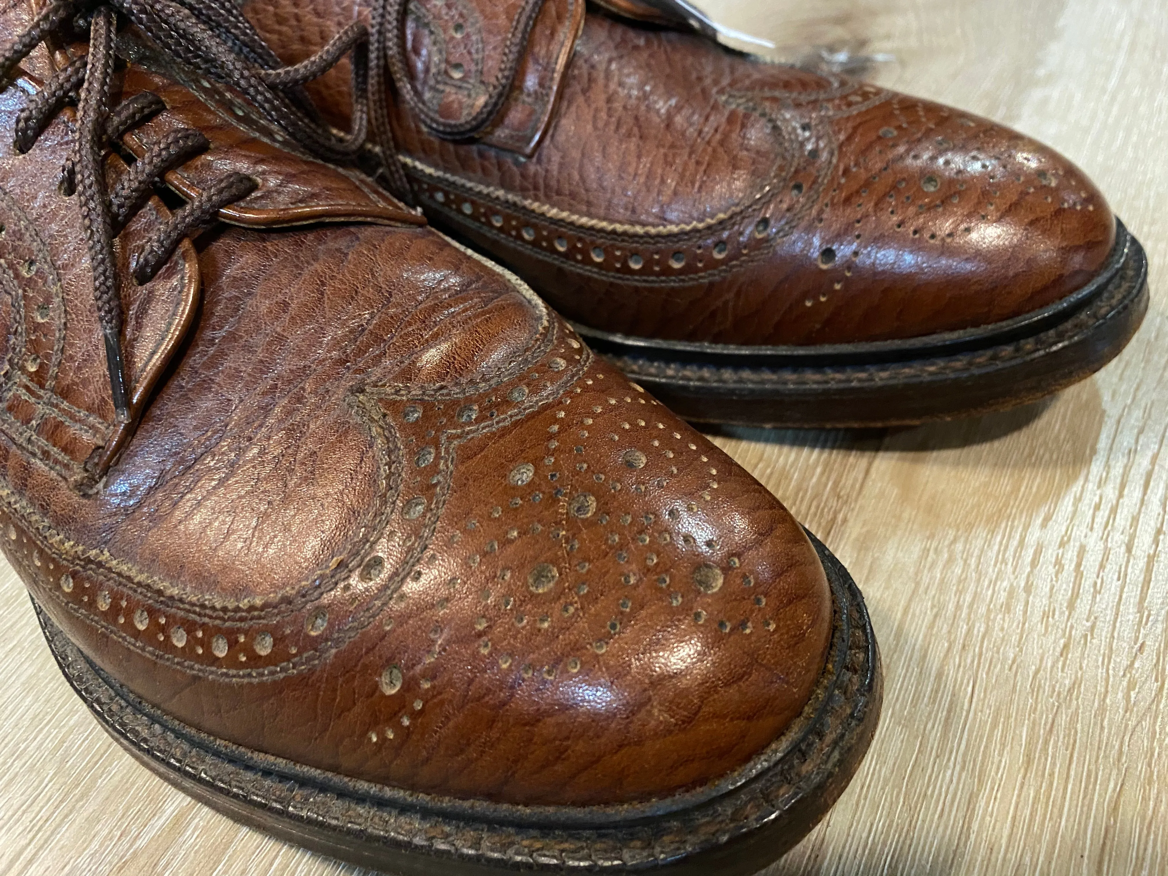 Wingtip Brogue Bondstreet by Dack's Derby Shoes 9.5M 42/43 (Canada)