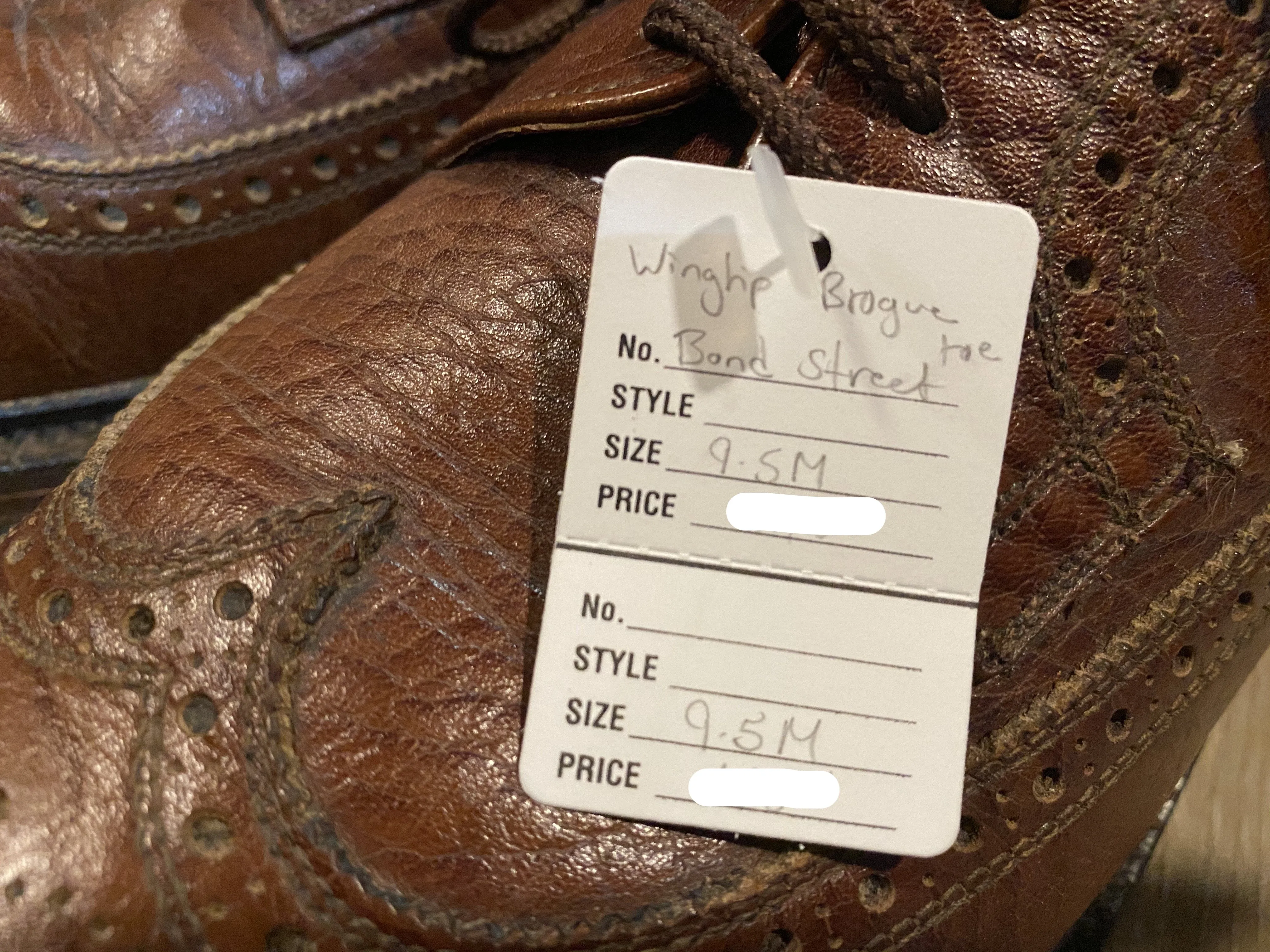 Wingtip Brogue Bondstreet by Dack's Derby Shoes 9.5M 42/43 (Canada)