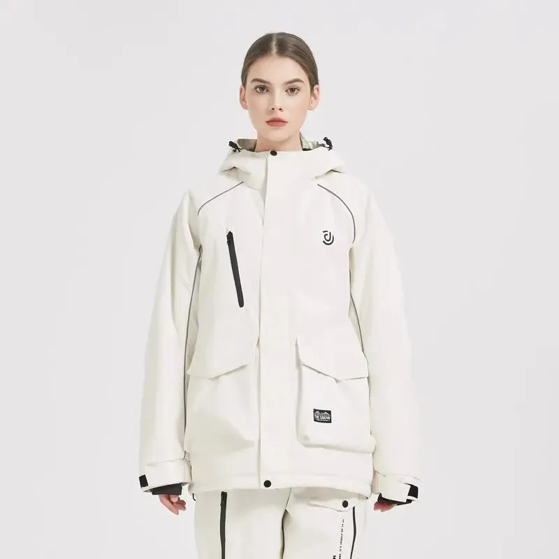 Women Outdoor Mountain Rider Snow Jacket